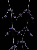 Garland - Acrylic Flower 270cm (Purple)