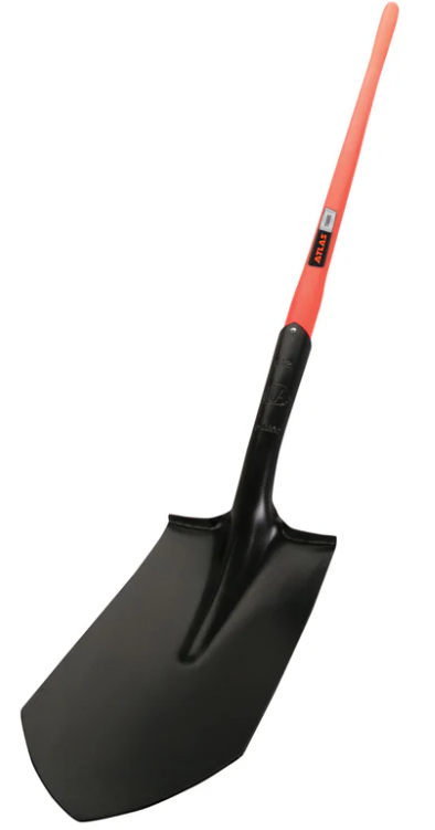 Atlas Trade Fibreglass Long Handle Trenching Shovel