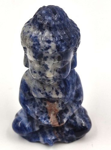 Figurine - Gemstone Buddha Sodalite (5 × 2.50cm)