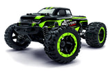 Radio Control - Blackzon 1/16 Slyder Monster Truck Turbo 4WD 2S Brushless - Black/Green