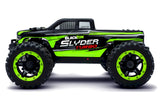 Radio Control - Blackzon 1/16 Slyder Monster Truck Turbo 4WD 2S Brushless - Black/Green