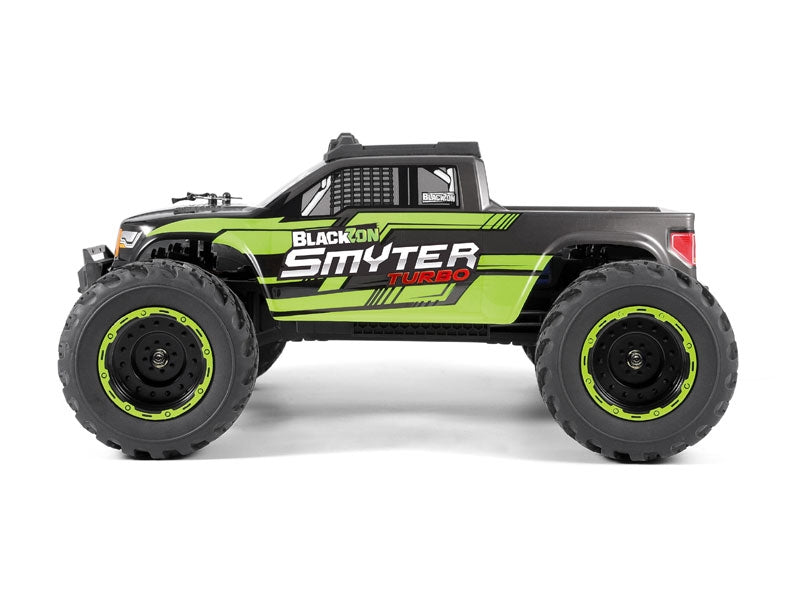 Radio Control - Blackzon 1/12 Smyter Monster Truck Turbo 4WD 3S Brushless RTR - Green