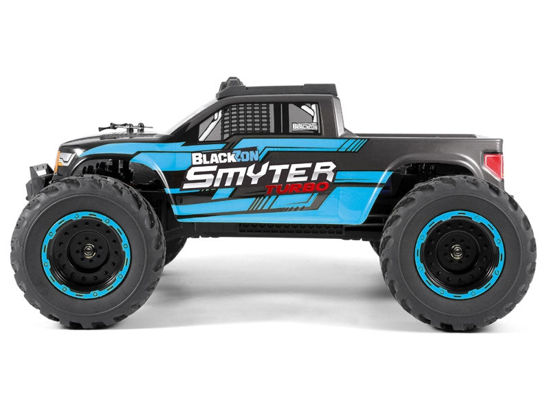 Radio Control - Blackzon 1/12 Smyter Monster Truck Turbo 4WD 3S Brushless - Blue