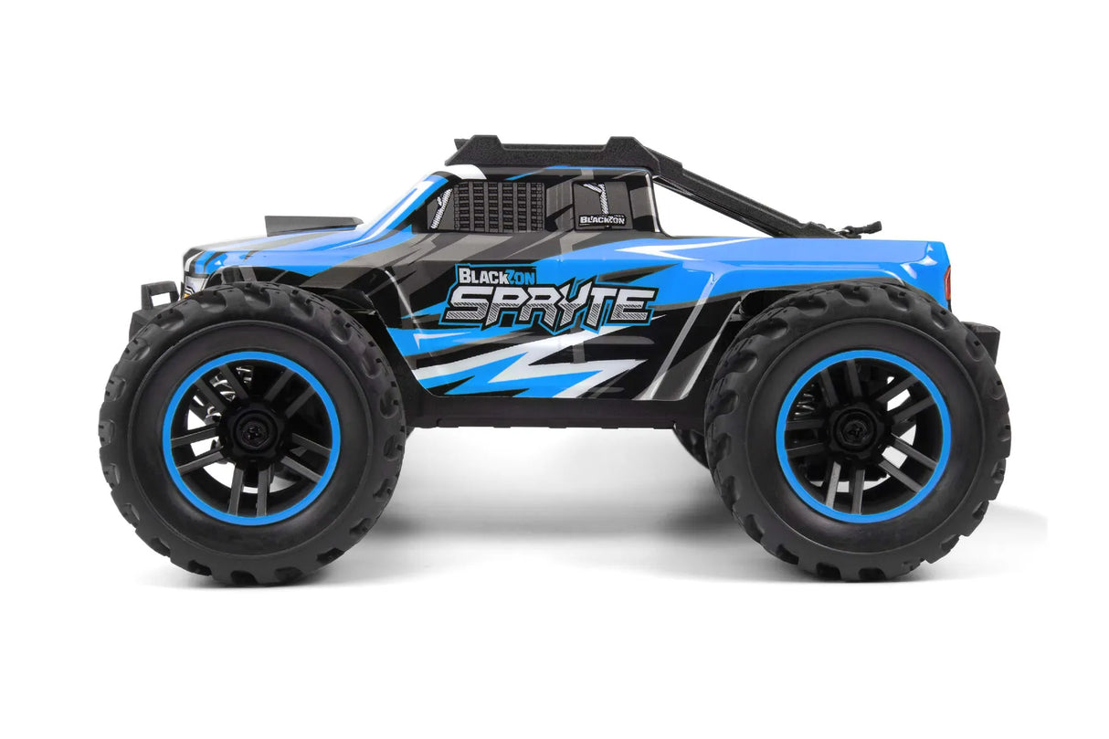 Radio Control - Blackzon 1/16 Spryte Monster Truck 4WD w/ battery and charger - Blue