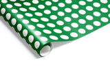 Polka Dot Wrap Emerald Green