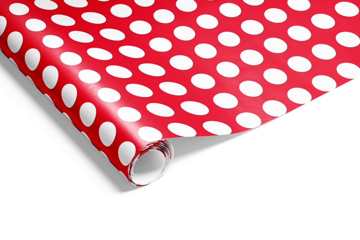Polka Dot Wrap Red