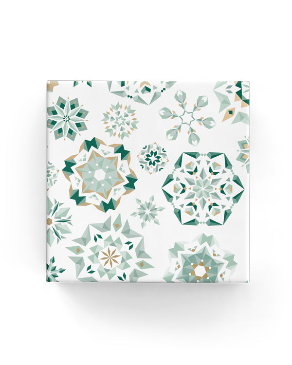 Xmas Kaleidoscope Wrap Rivergum Gold