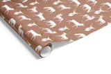 Stag on Matte Wrap Mocha Gold