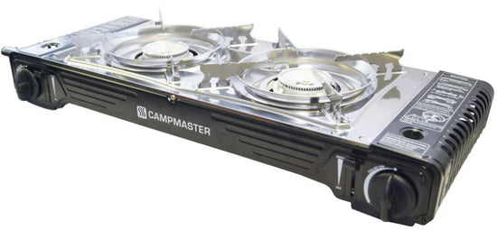Campmaster Double Burner Butane Stove
