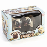 Wind Up Racing Pugs (Set of 2)