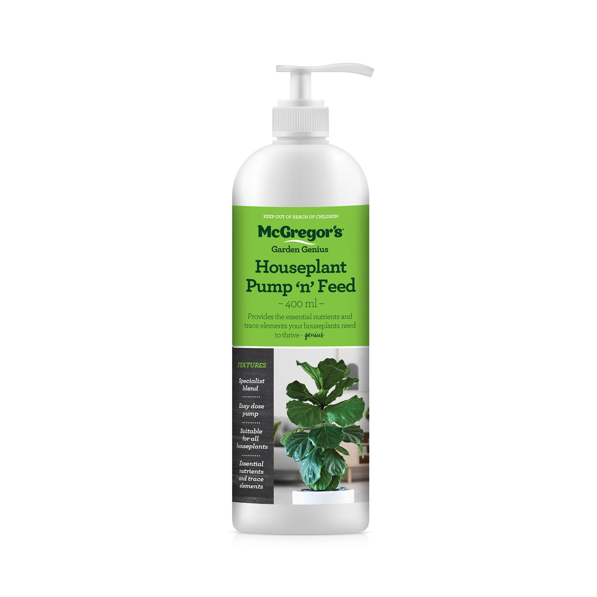 Houseplant Pump and Feed - McGregor's (400ml)