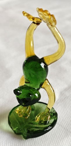 Ornament - Glass Art Cute Frogs (Set of 4 Assorted)