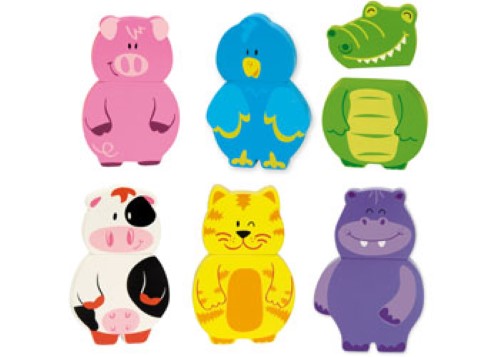 Goula - Magnetic Animals Puzzles
