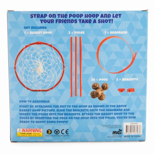 Poo Head Hoop Game (Set of 2)