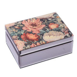 Red Flowers Jewellery Box