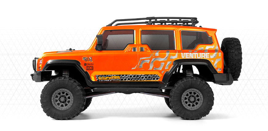 Radio Control - HPI 1/10 RS Wayfinder Orange w/b&c