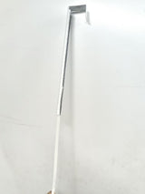 Adjustable Metal Wreath Hanger (White)