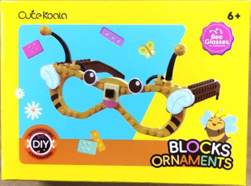 DIY Blocks - Glasses Bee