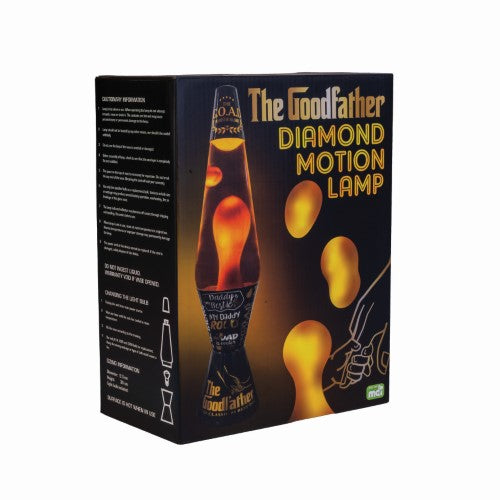 Diamond Motion Lamp - The Goodfather (9.2 x 9.2 x 36cm)