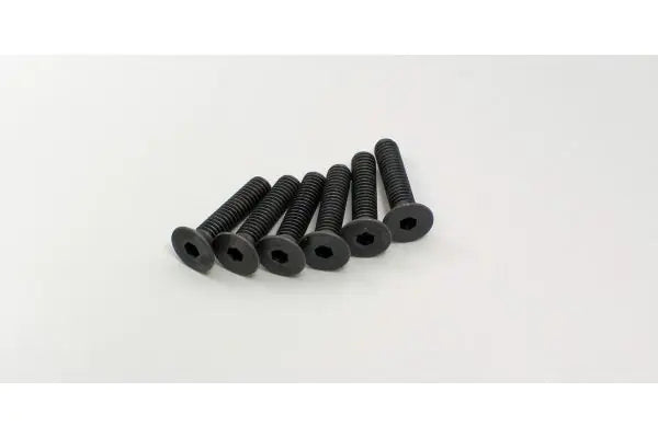 Kyosho Parts Flat Head Screw(Hex/M4x18/6pcs)