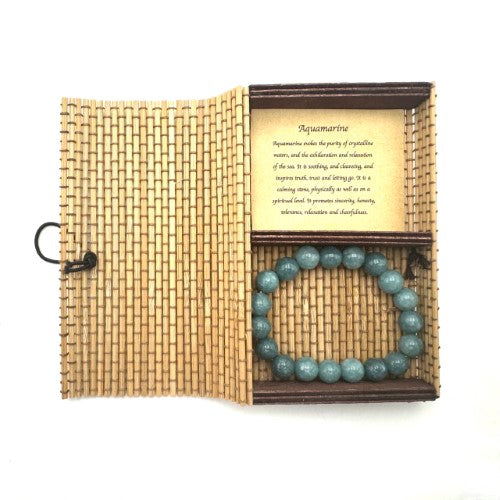 Bracelet - Aquamarine (10mm)