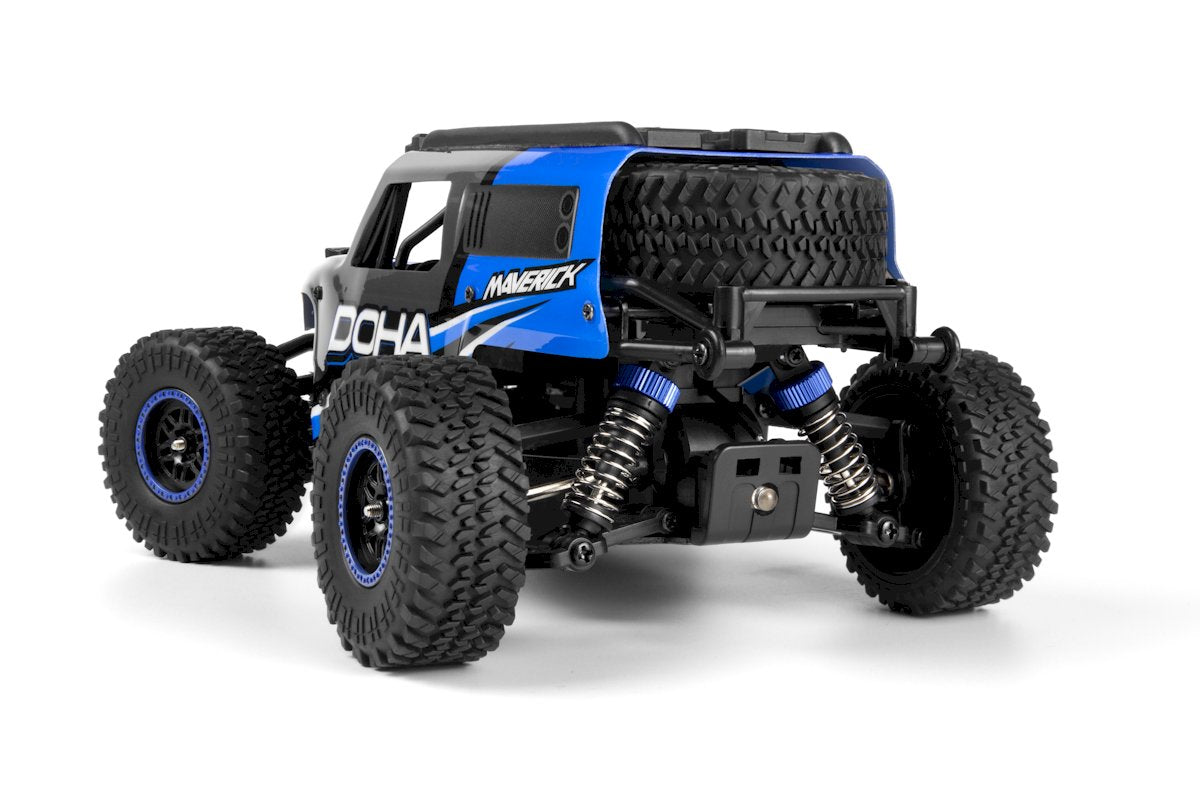 Radio Control - Maverick 1/20 Doha 4WD Electric RC Truck - Blue
