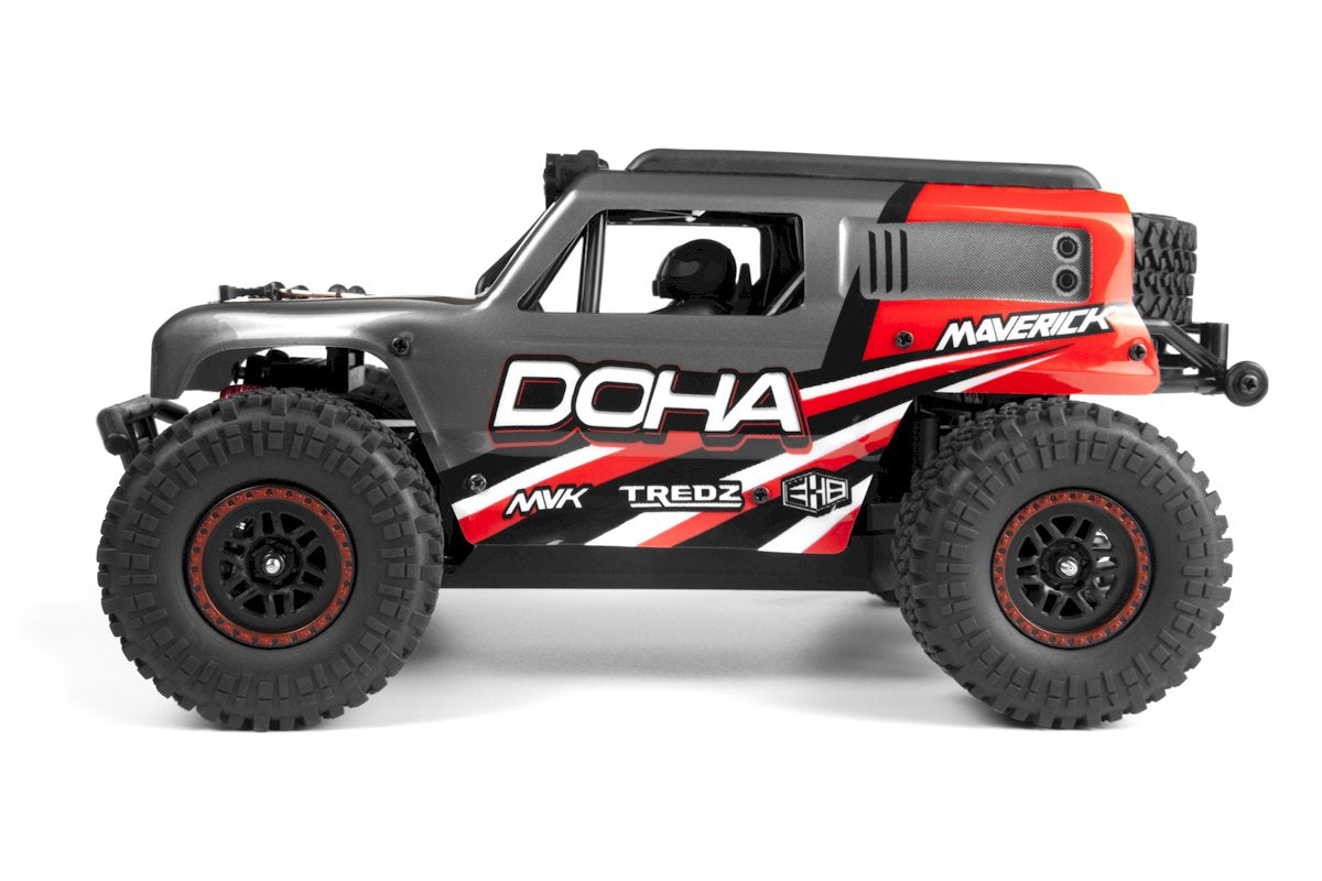 Radio Control - Maverick 1/20 Doha 4WD Electric RC Truck - Red