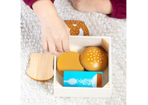 Melissa & Doug - Wooden Food Groups Play Set - Grains (NEW)