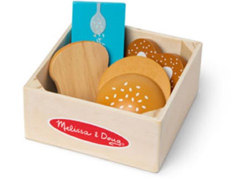 Melissa & Doug - Wooden Food Groups Play Set - Grains (NEW)
