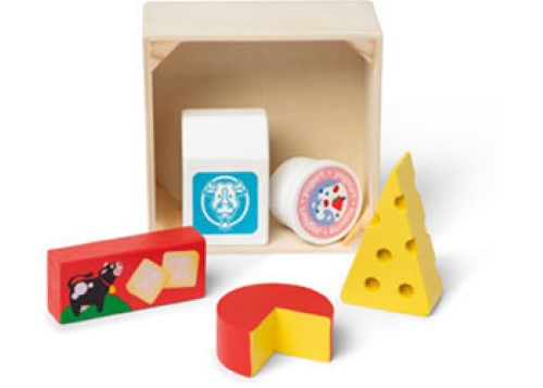 Melissa & Doug - Wooden Food Groups Play Set - Dairy (NEW)