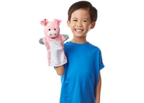 Melissa & Doug - Barn Buddies Hand Puppets (6 Pc)