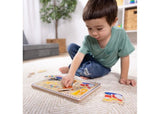 Melissa & Doug - Musical Instruments Sound Puzzle - 8pc
