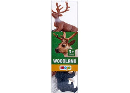 Mojo - Woodland 12pc Assorted Animals