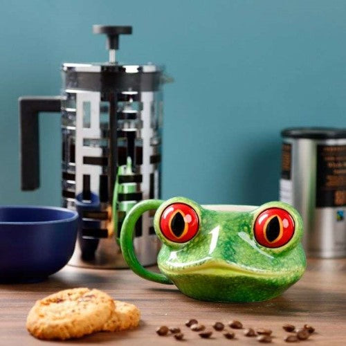 Ceramic Shaped Mug - Tree Frog Head (500ml)