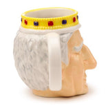 Ceramic Head Shaped Mug - King Charles III