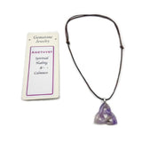 Pendant - Amethyst Triquetra