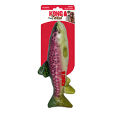 Dog Toy - KONG Wild Shieldz Trout (Medium)