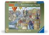 Ravensburger Around the British Isles Puzzle 1000 Pieces
