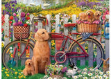 Ravensburger Cute Dogs in the Garden Puzzle 500 Pieces
