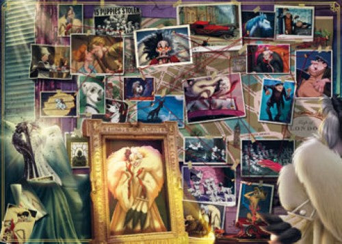 Ravensburger Disney Villainous Cruella Deville 1000 Pieces