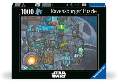 Ravensburger - Disney Star Wars Where's Wookie 1000p