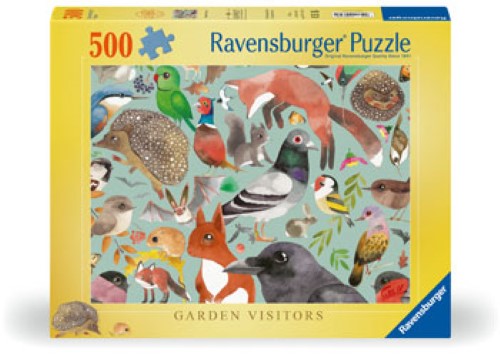 Ravensburger Garden Visitors Puzzle 500 Pieces