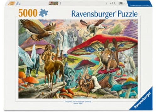 Ravensburger Mushrooms and Myths Puzzle 5000 Pieces