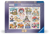 Ravensburger Crazy Cats Cats Calendar Puzzle 1000 Pieces