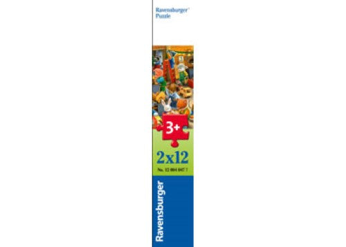 Ravensburger Christmas Toy Factory Puzzle 2x24 Pieces