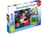 Ravensburger Animal Explorers Puzzle 3x49 Pieces