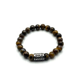 Rune Bracelet - Tiger Eye Uruz (8mm)