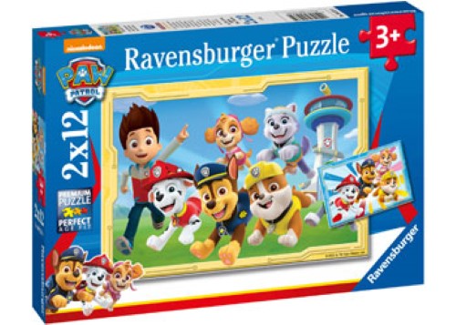 Ravensburger Paw Patrol Super Detectives Puzzle 2x12 Pieces