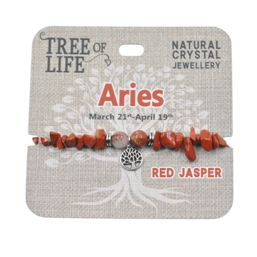 Aries Red Jasper Bracelet