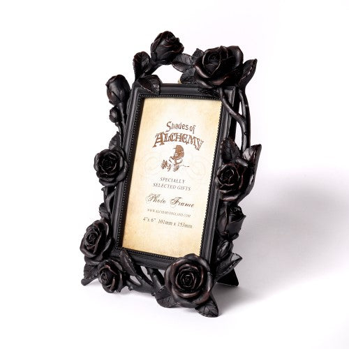 Photo Frame - Alchemy Rose & Vine Black (6 x 4 inch)